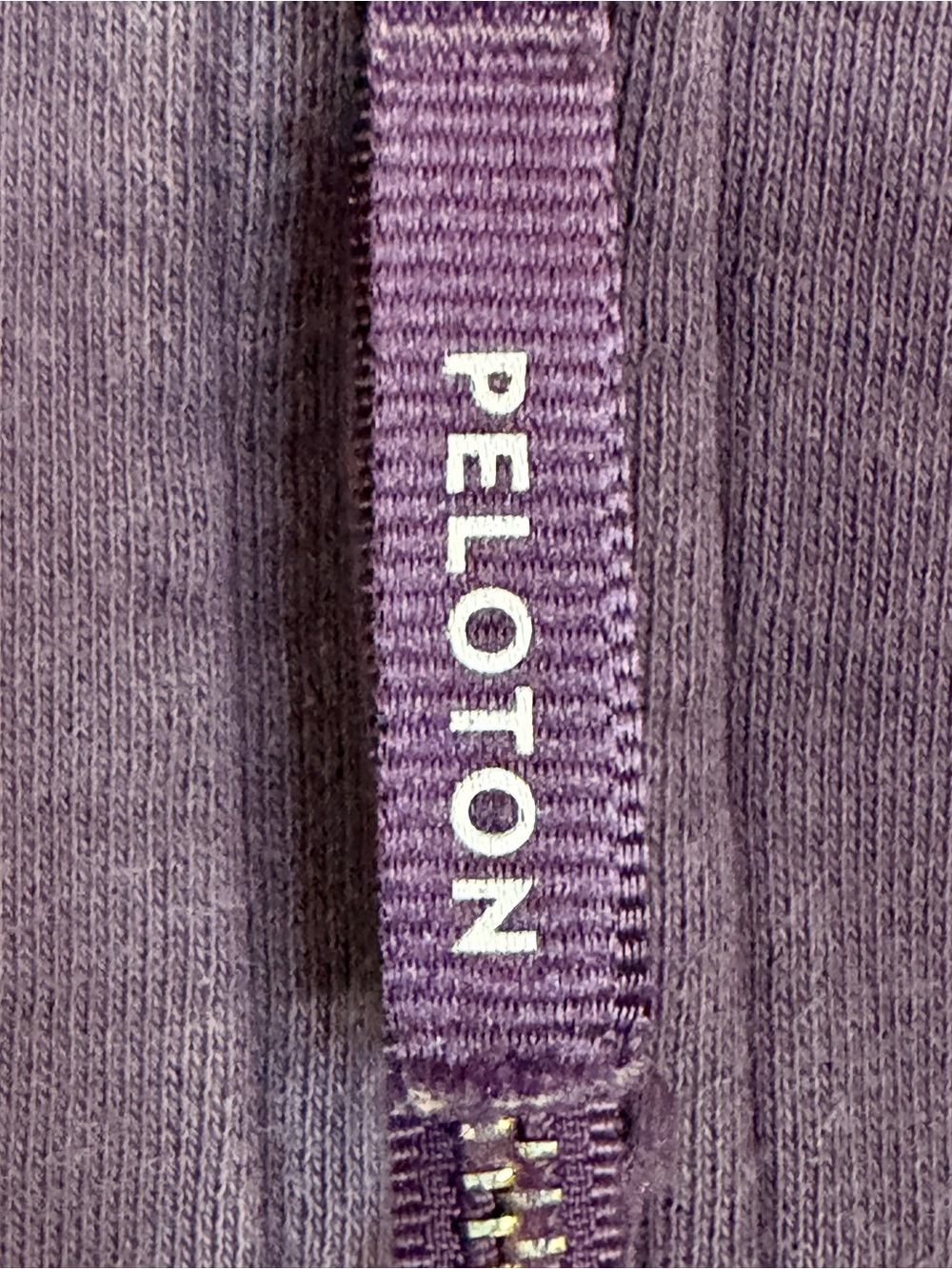 Peloton Half-Zip Hoodie in Plum - Picture 5 of 6